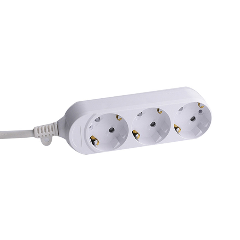 220V-250V 3 আউটলেটগুলি সুইচ ছাড়াই EU স্ট্যান্ডার্ড সকেট 220V-250V 3 আউটলেটগুলি সুইচ ছাড়াই EU স্ট্যান্ডার্ড সকেট